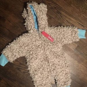 Zutano Furry Zipper Suit 12 months